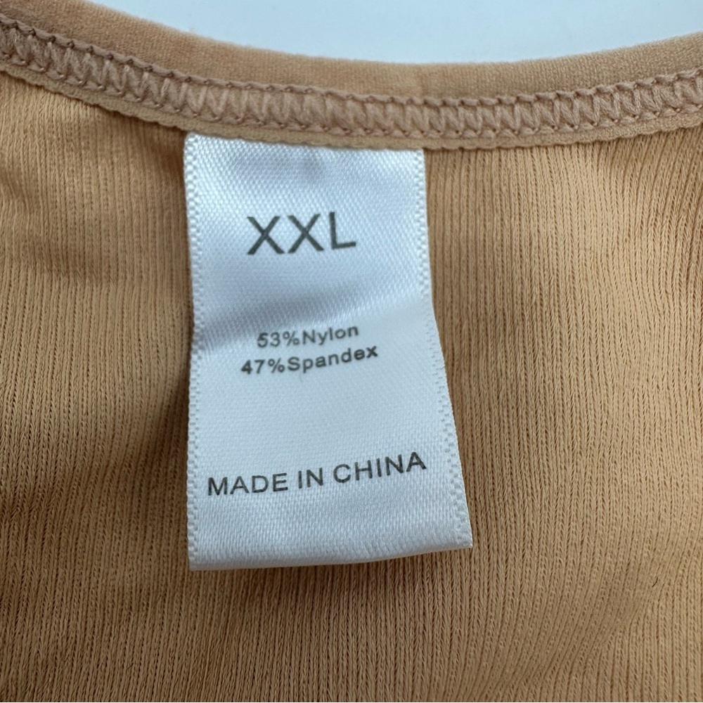 Feelingirl Post-surgical Full Coverage Tan Support Bra - Picture 5 of 9